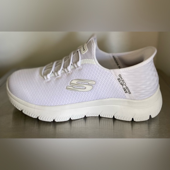 SKECHERS… MENS WHITE SLIP-INS - Picture 7 of 16